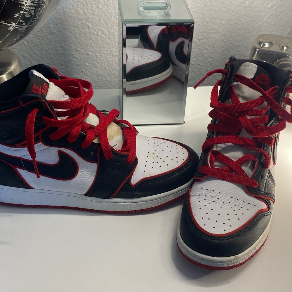 Nike Kids Sneakers - Black, White, Red